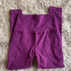 Beyond Yoga S SpaceDye MIDI Leggings with pockets Fuschia
